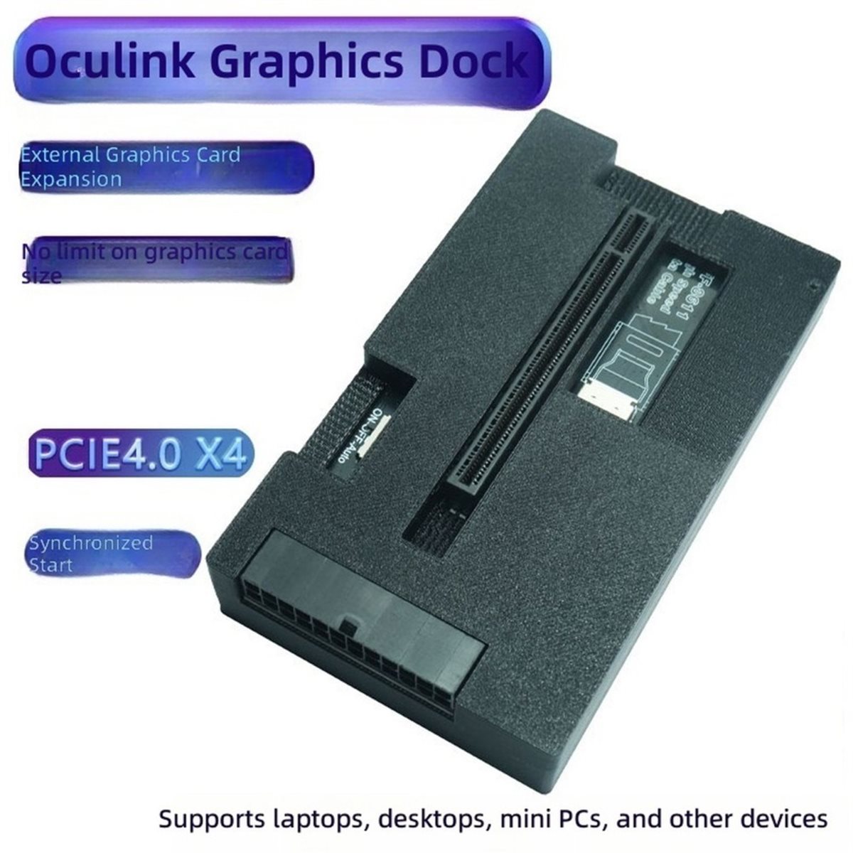 Oculink Egpu Dock Graphics Card - Dizüstü Bilgisayar Oculink EGPU Dock PCIe